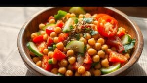 chickpea and flaxseed salad recipes