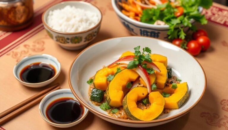 chinese squash recipes kabocha vegan