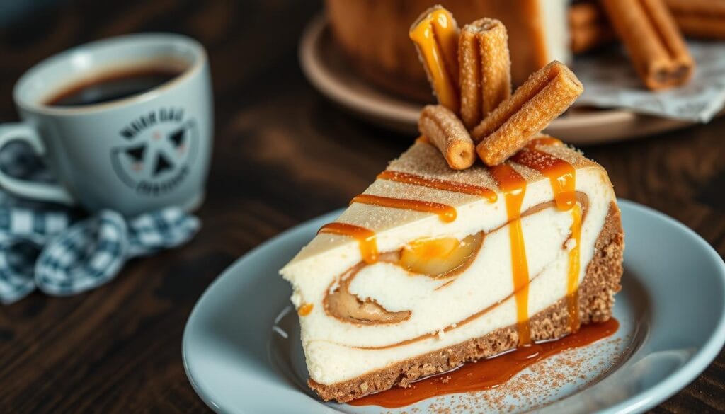 churro cheesecake