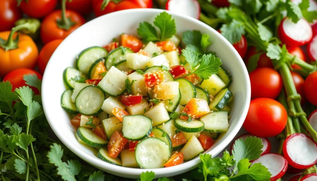 cucumber salad nutrition