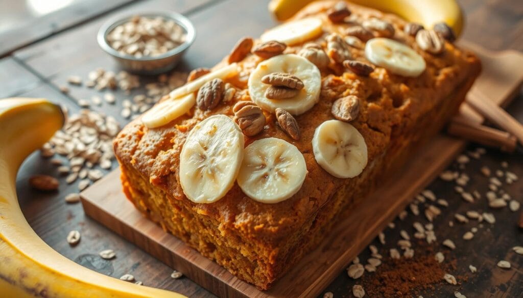 healthy banana bread