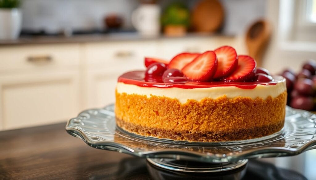 homemade cheesecake