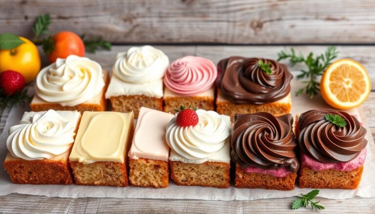 kefir sheet cake frosting options