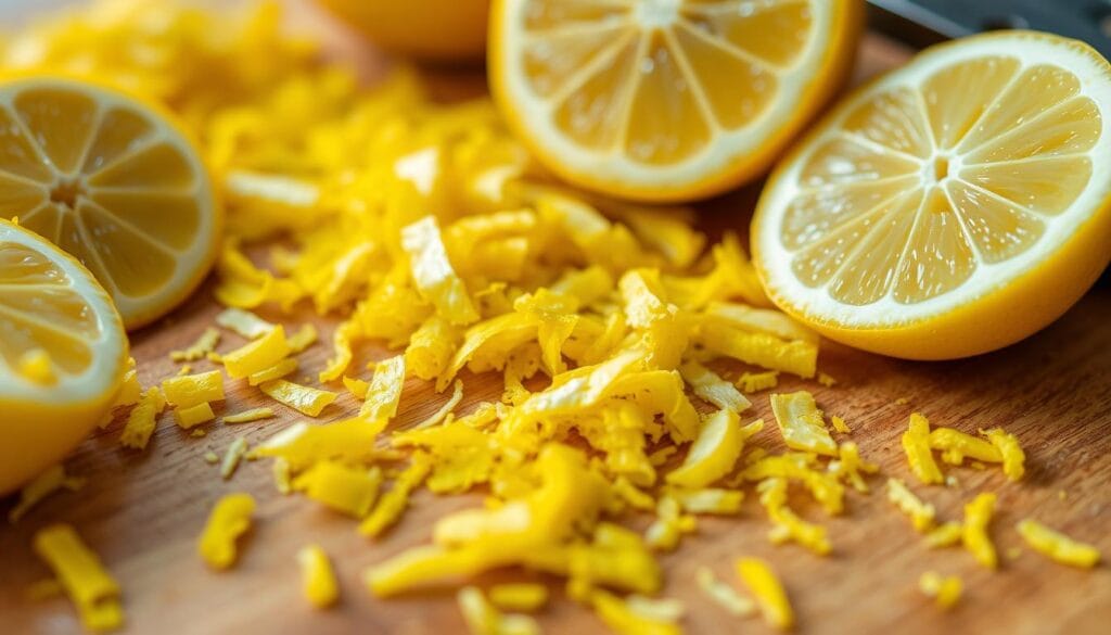 lemon zest