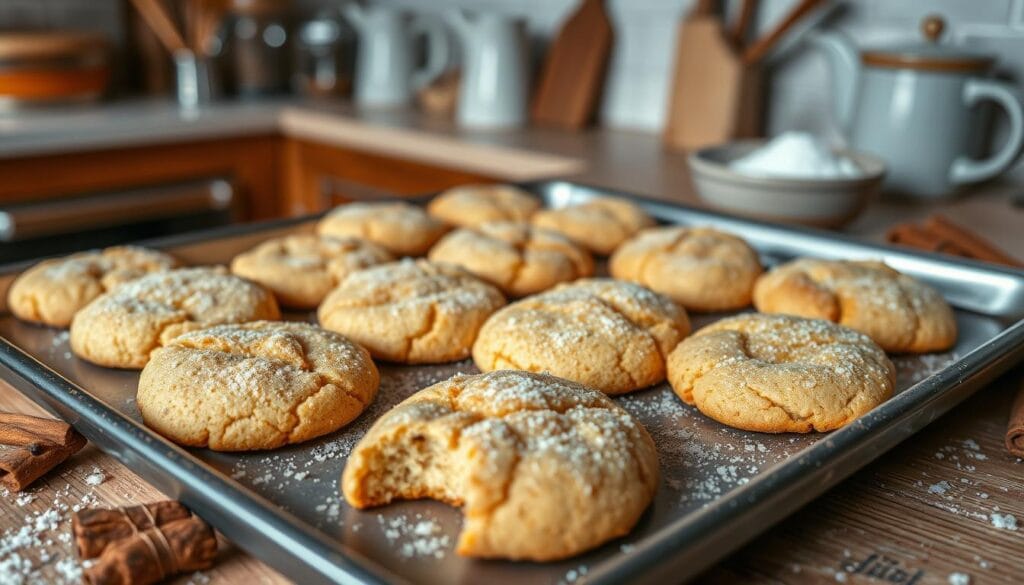 quick snickerdoodle cookies