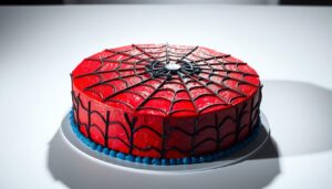 spiderman cake